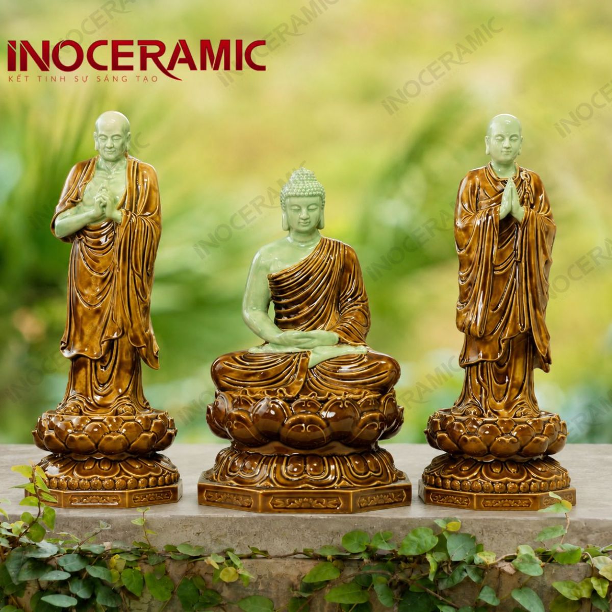 Bộ Tượng Sa Bà A Nan Ca Diếp