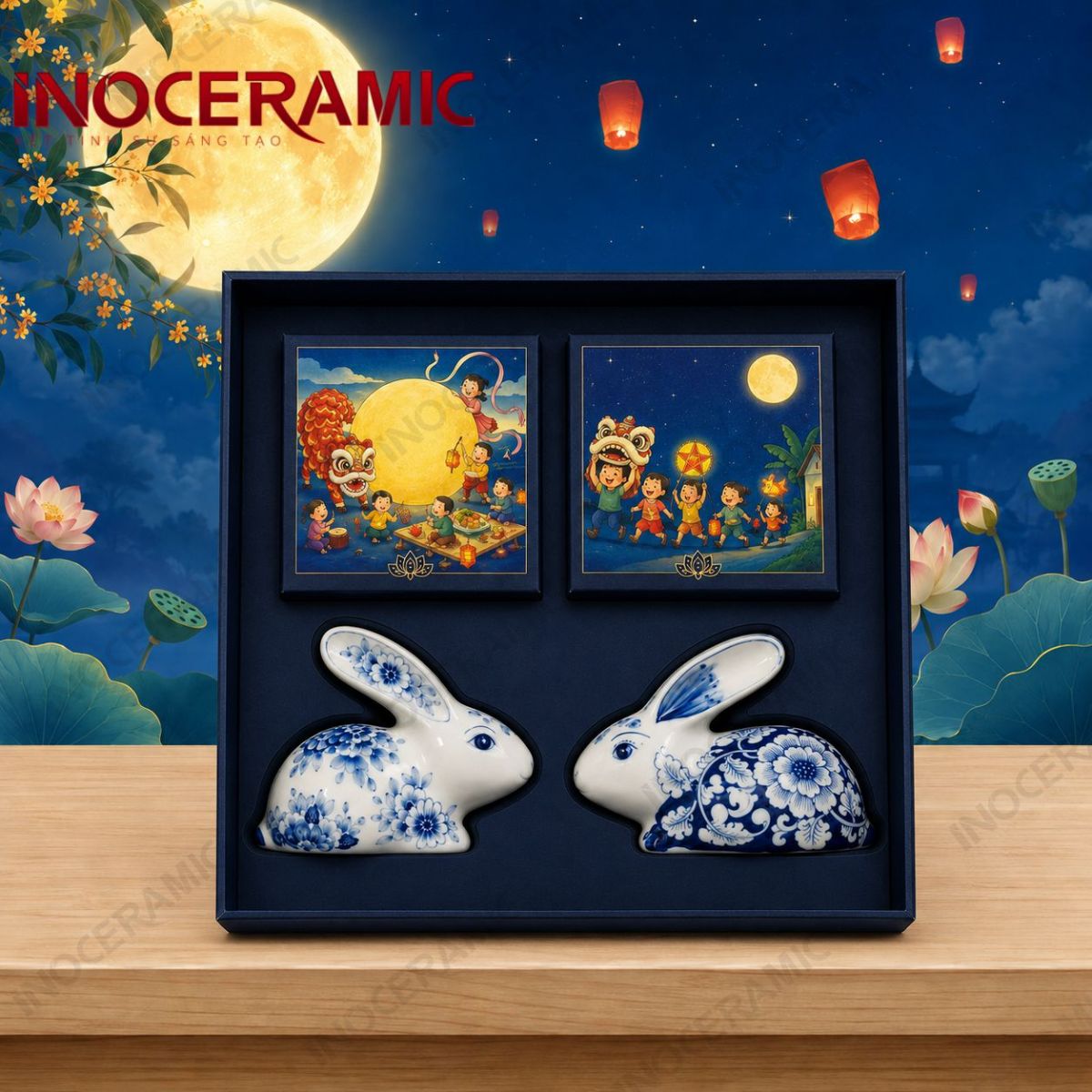 Giftset Đôi Nguyệt Đoàn Viên - Quà tặng trung thu