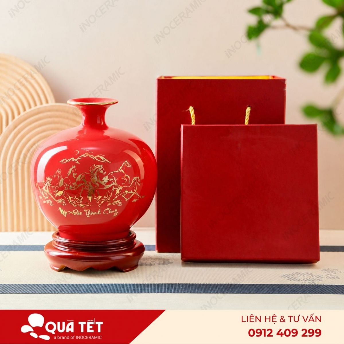 Bình hút lộc Mã Đáo Thịnh Vượng - anh chi tiet 5