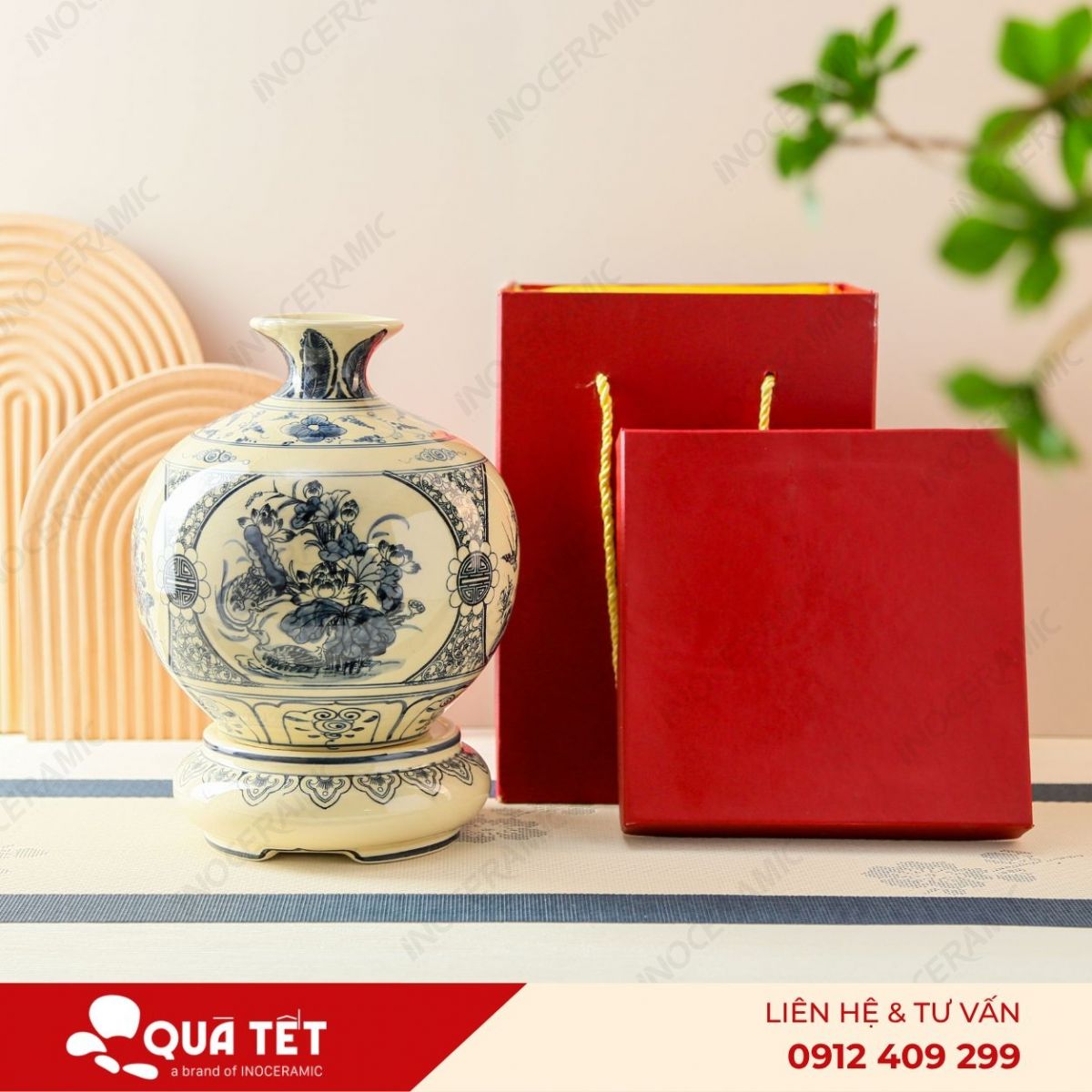 Bình hút lộc Trường Phúc Tứ Cảnh - anh chi tiet 2