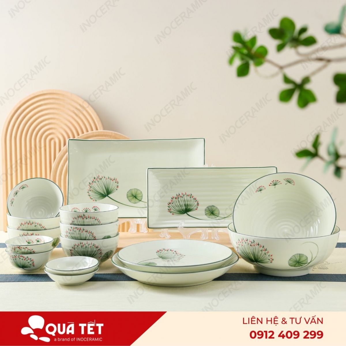Bộ 16 món hoa Bồ Công Anh