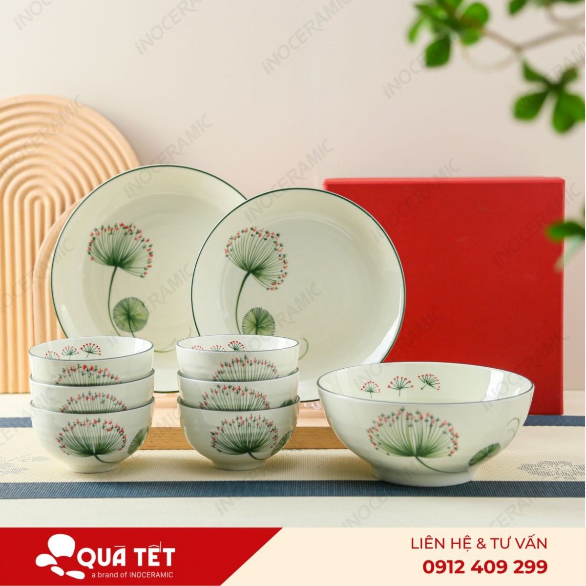 Bộ 9 món hoa Bồ Công Anh