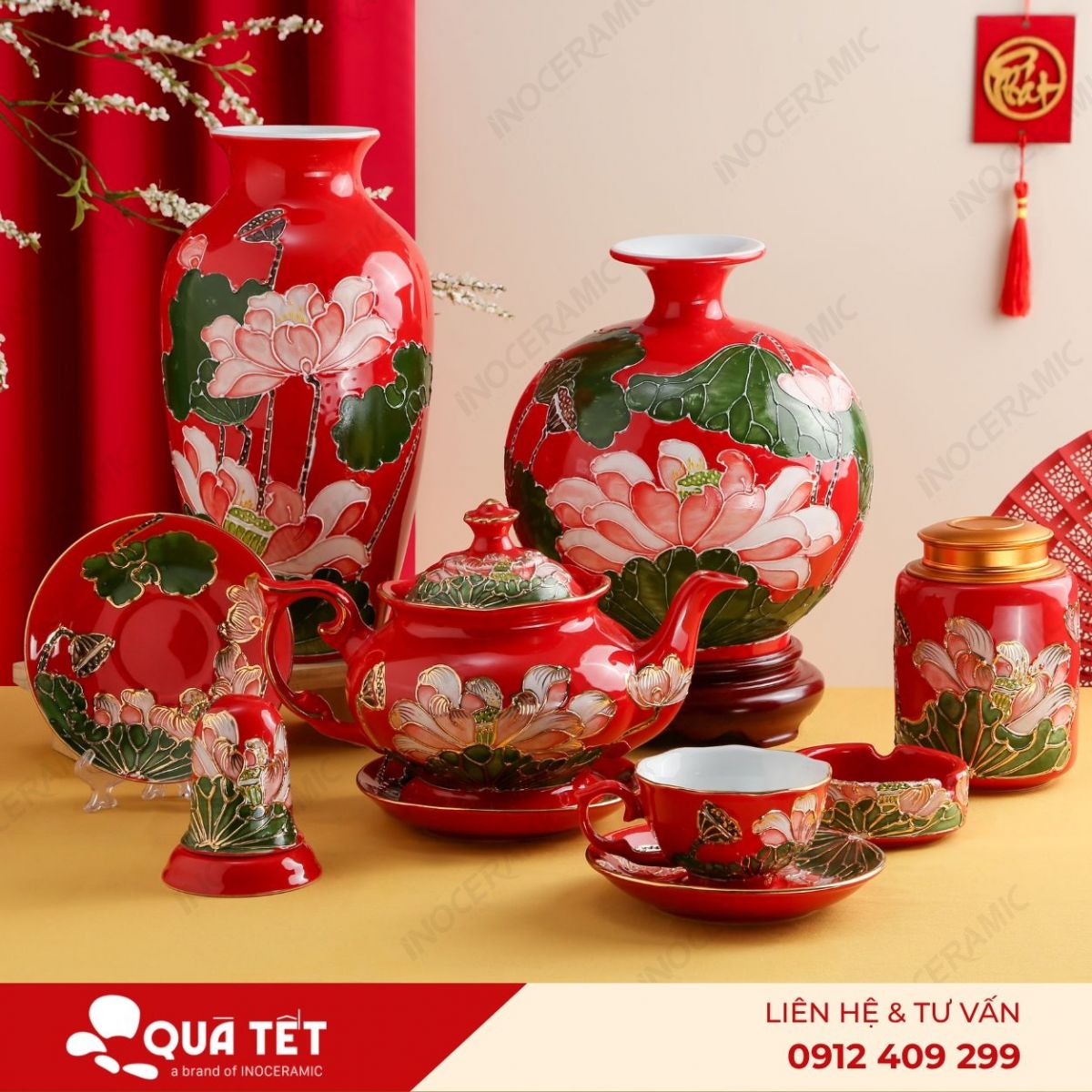 Bộ sưu tập Hồng Liên Cát Tường