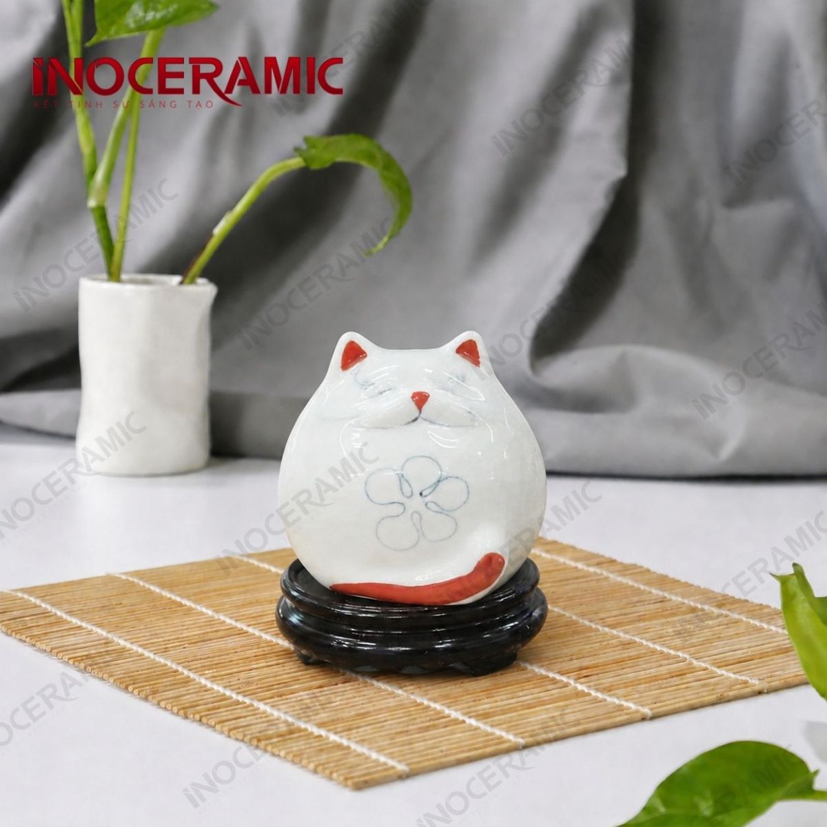 Đèn xông tinh dầu điện Miêu Hoa