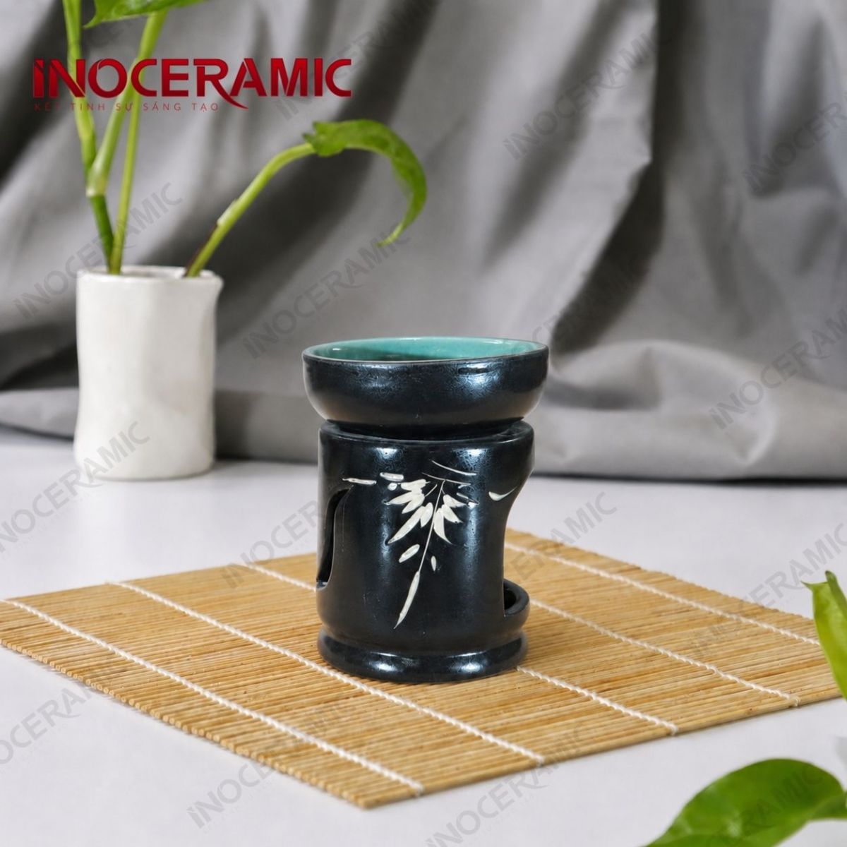 Đèn xông tinh dầu Huyền Trúc - anh chi tiet 2