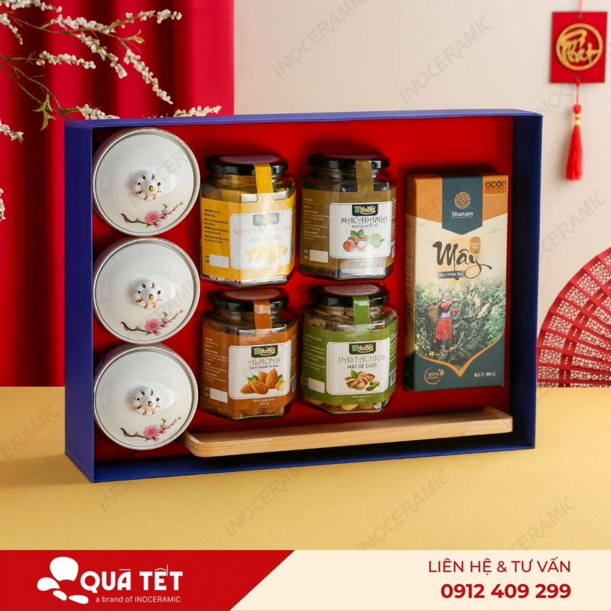 Giftset Đào Hoa Phú Quý