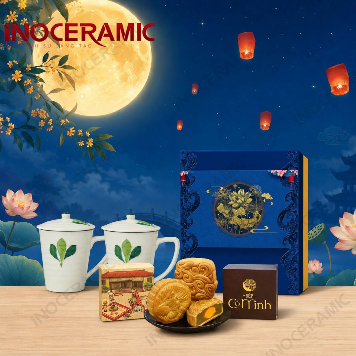 Giftset Đồng Tâm - Quà tặng trung thu
