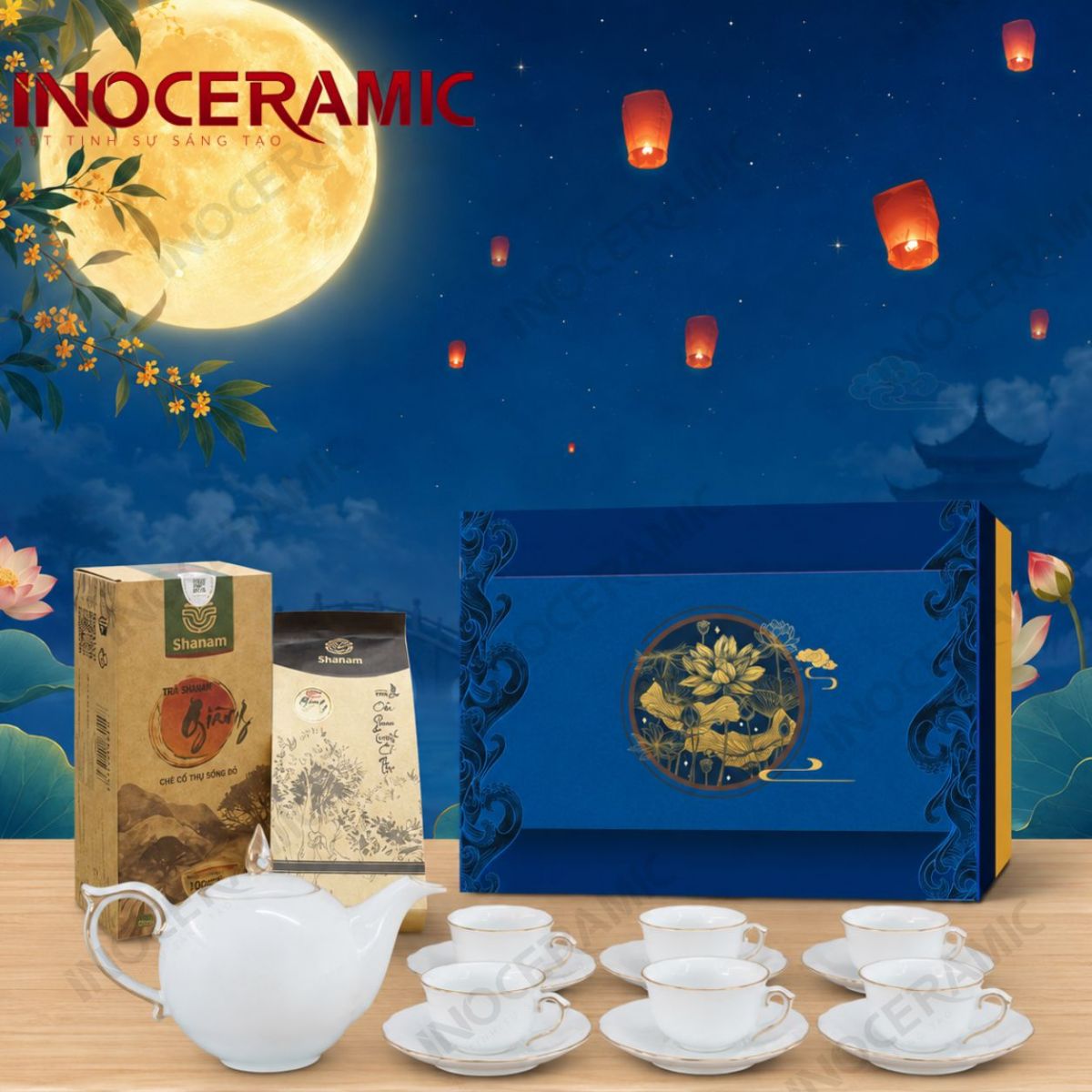 Giftset Hạnh Phúc - Quà tặng trung thu