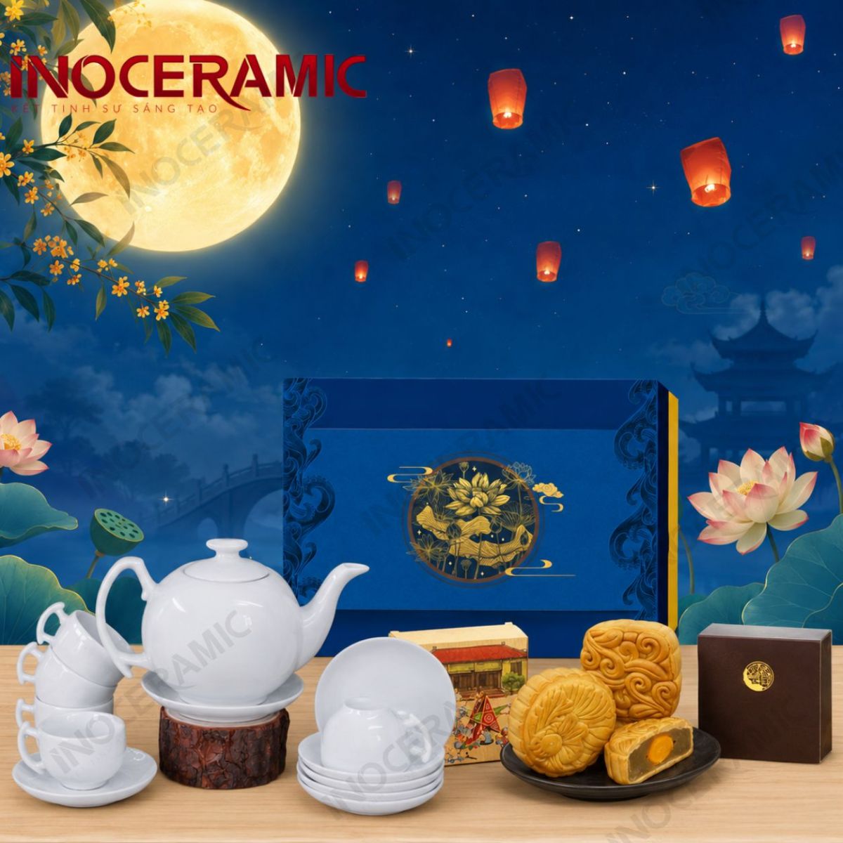 Giftset Tâm Giao - Quà tặng trung thu