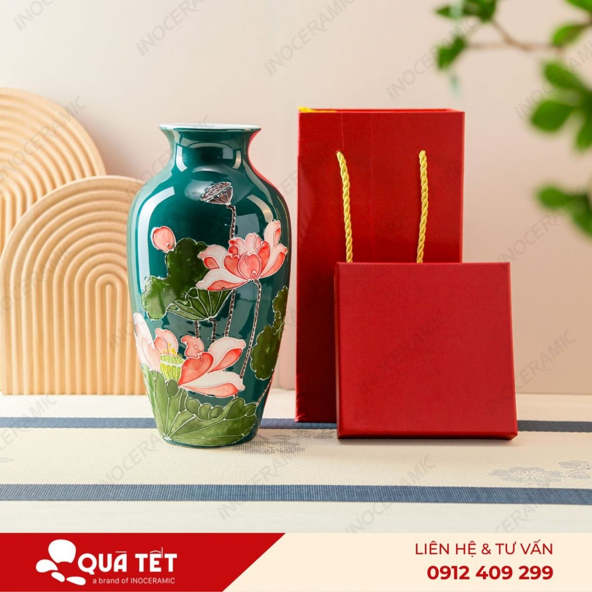 Lọ Hoa Ngọc Liên Phú Quý