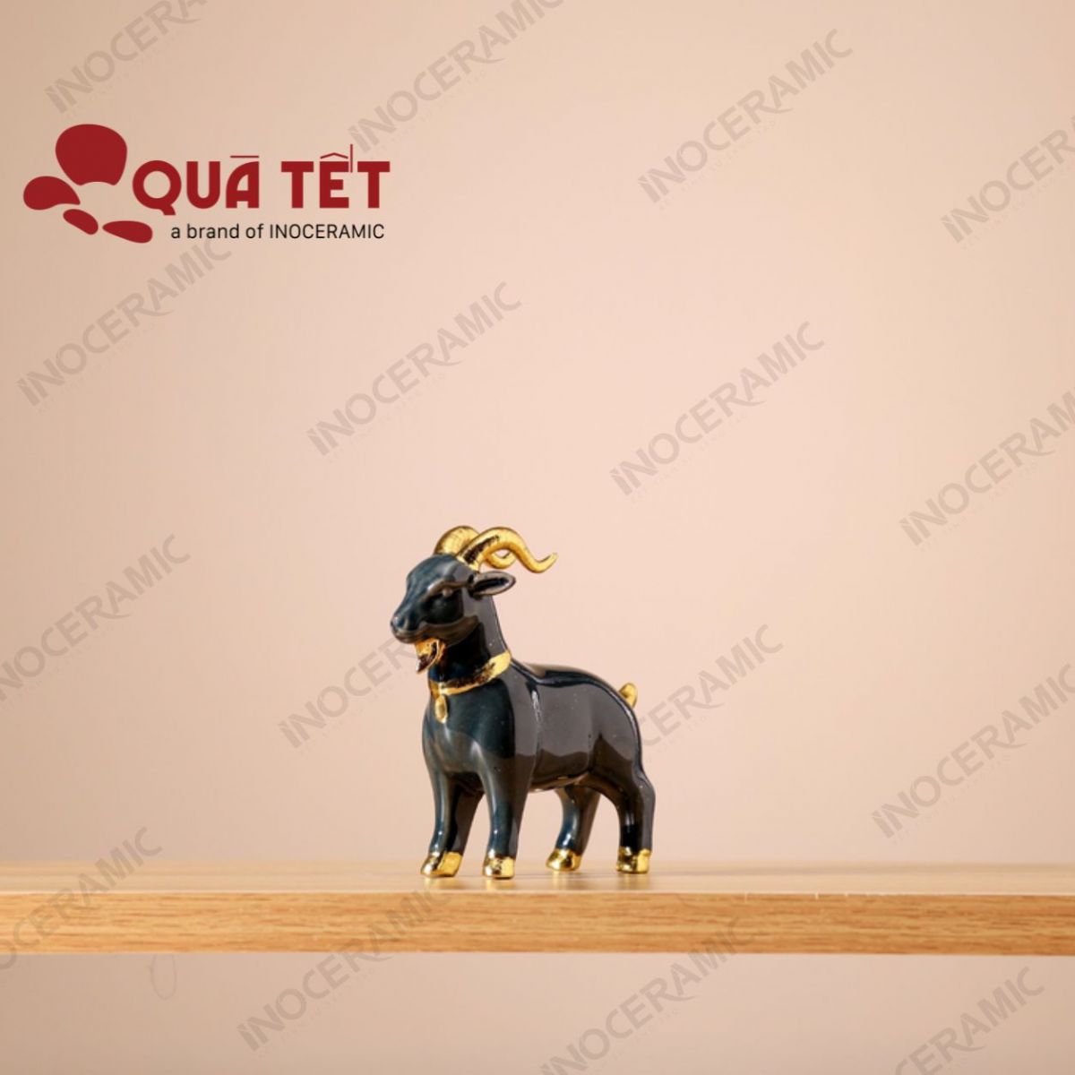 Tượng dê phong thủy Huyền Dương Kim Phúc | Quà tặng cao cấp
