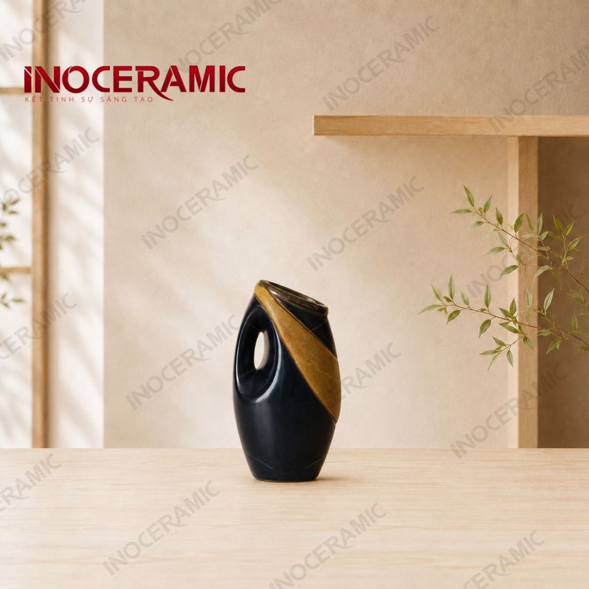 Tượng Gốm Trang Trí Mini - anh chi tiet 4