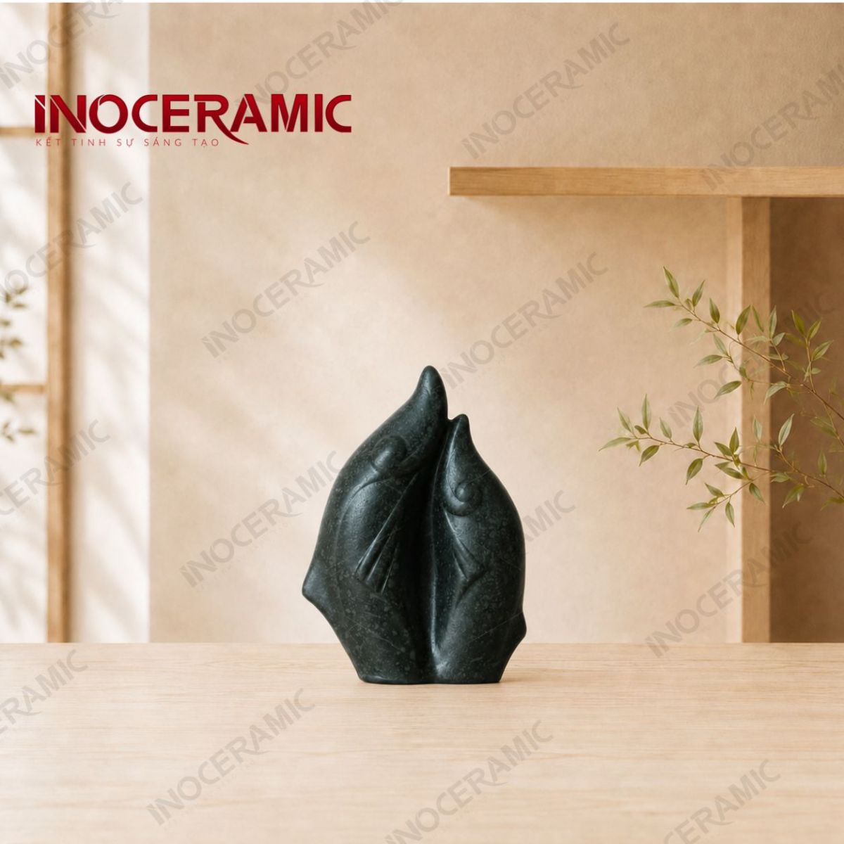 Tượng Gốm Trang Trí Mini - anh chi tiet 7