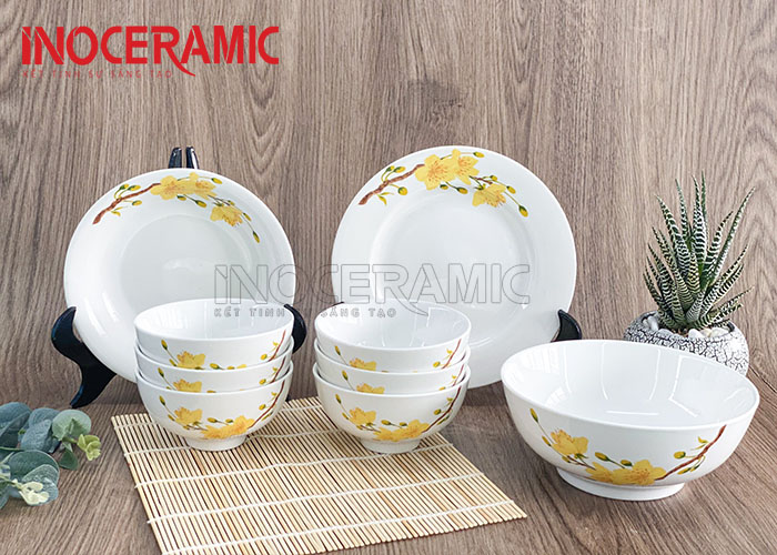 Bộ Bàn Ăn Minh Châu Mai Vàng - anh minh hoa 2