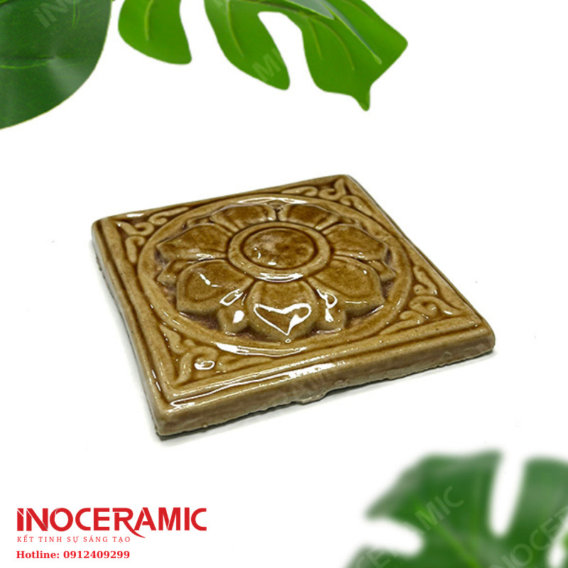 Gạch mosaic lông vũ 3D