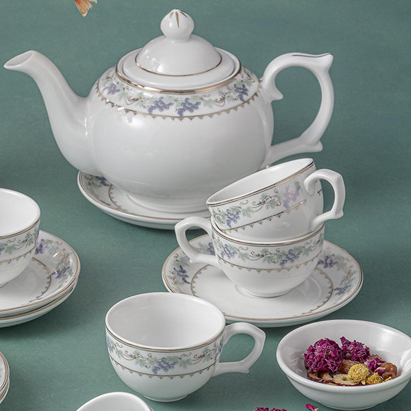 Bộ Ấm Chén Bầu 2 Hoa 12 ( Hoa Nho) - anh chi tiet 2