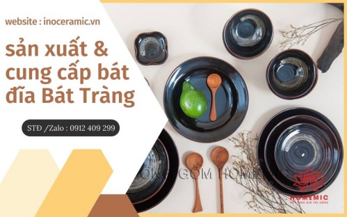 Hệ thống phôi bát dĩa đa dạng mẫu mã và kích thước tại kho Inoceramic