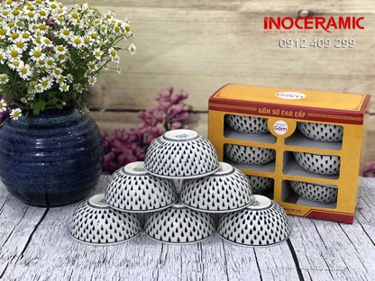 Set bát dĩa nhà hàng in logo đồng bộ khẳng định sự chuyên nghiệp
