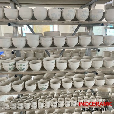 Bát Đĩa Quà Tặng In Logo Sang Trọng