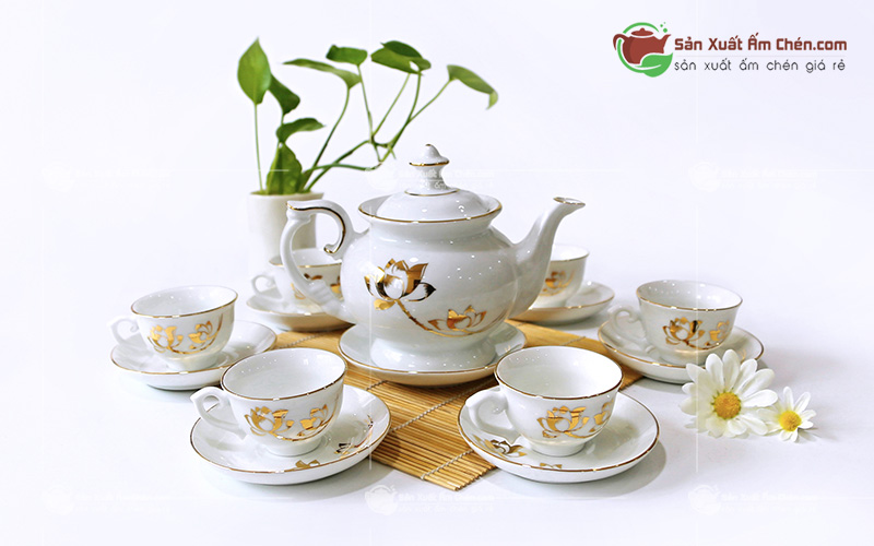 Bộ Trà Đài Cát Sen Vàng 1 - anh minh hoa