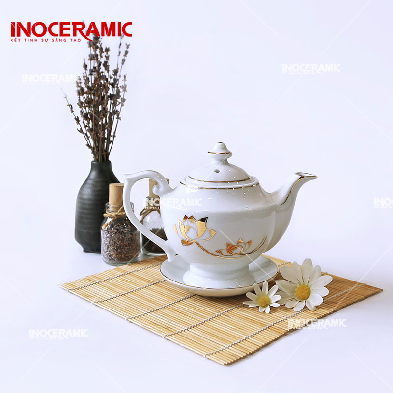 Bộ Trà Đèn Thần Sen Vàng 1 - anh chi tiet 4