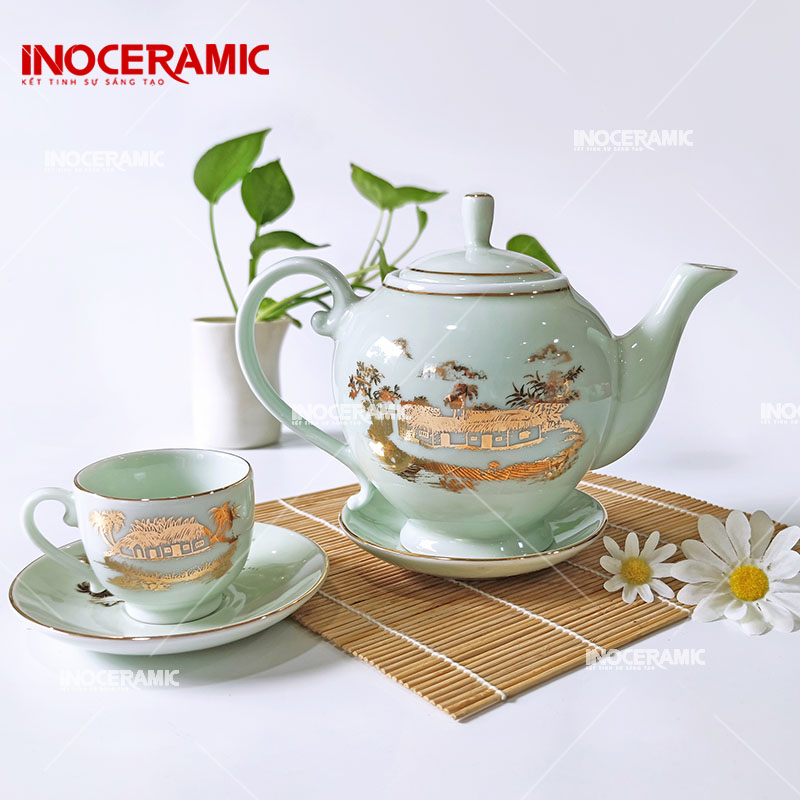 BT Camellia Men Trắng Ngọc Sen Vàng - anh chi tiet 3