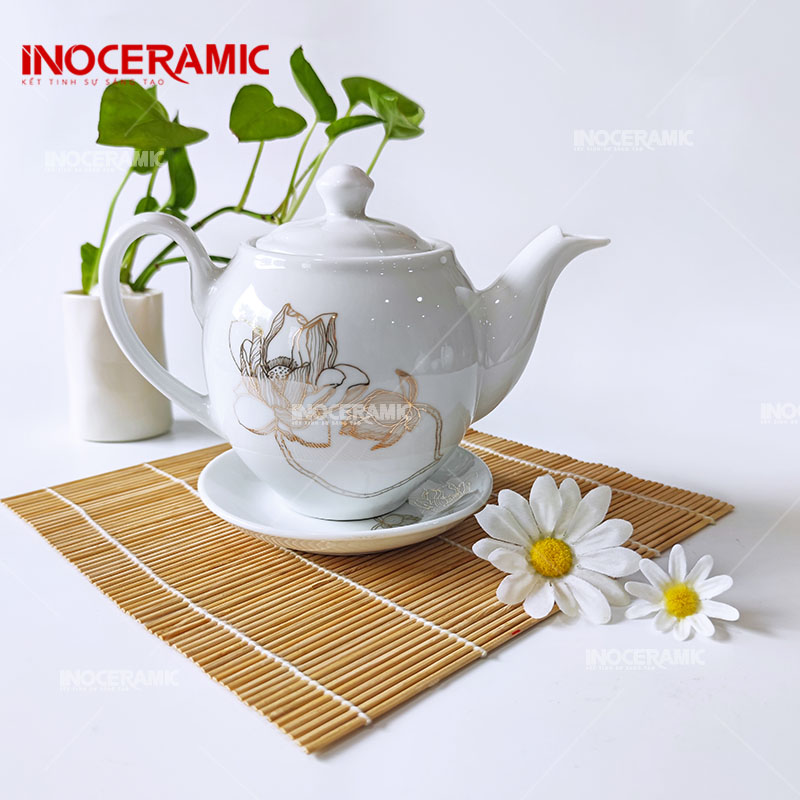 Bộ Trà Dáng ML Hoa Mẫu Đơn Vàng - anh chi tiet 3