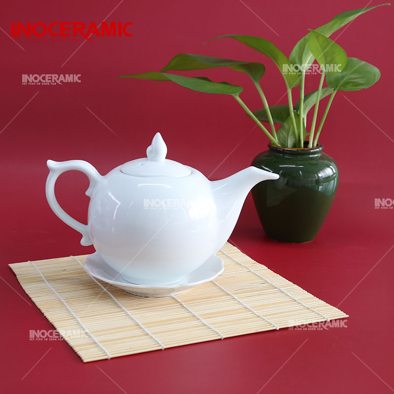 Bộ Trà Mẫu Đơn Sứ Trắng - anh chi tiet 2