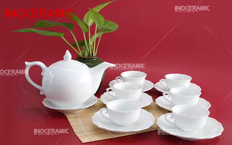 Bộ Trà Mẫu Đơn Sứ Trắng - anh minh hoa 2