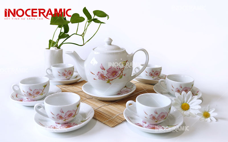 Bộ Trà Dáng ML Hoa Đào - anh minh hoa