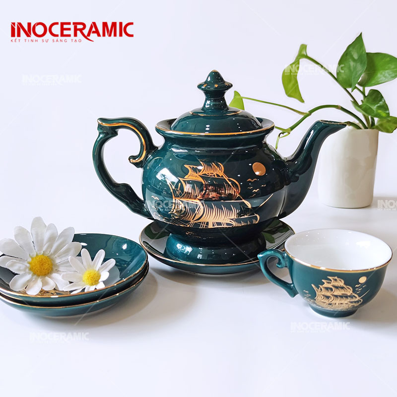 Bộ Trà Đài Cát Xanh Ngọc Thuận Buồm - anh chi tiet 3