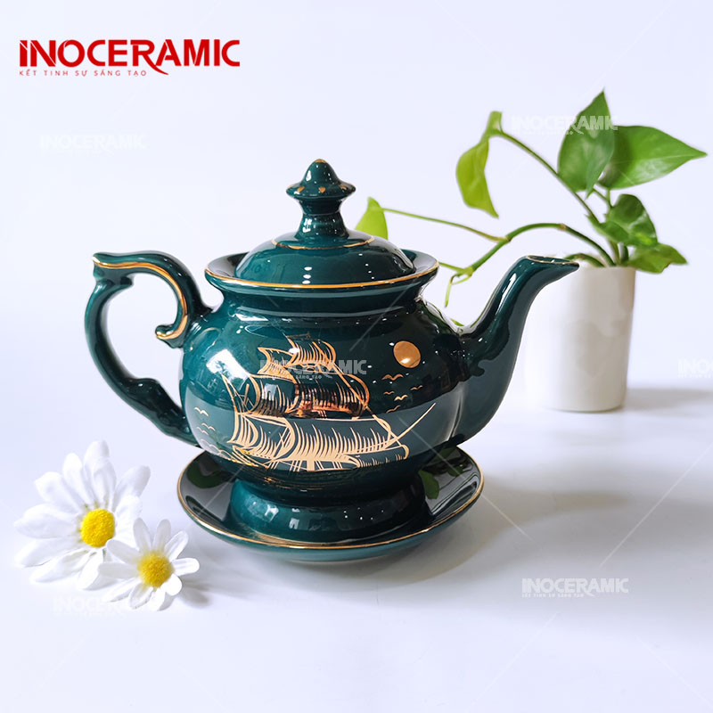 Bộ Trà Đài Cát Xanh Ngọc Thuận Buồm - anh chi tiet 4