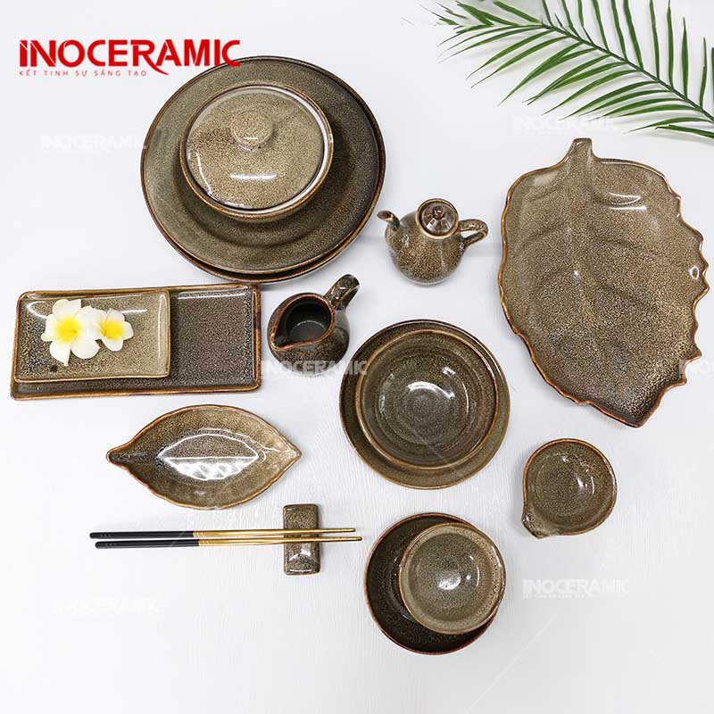 Bộ Bàn Ăn Men Hỏa Biến Gấm - anh chi tiet 2