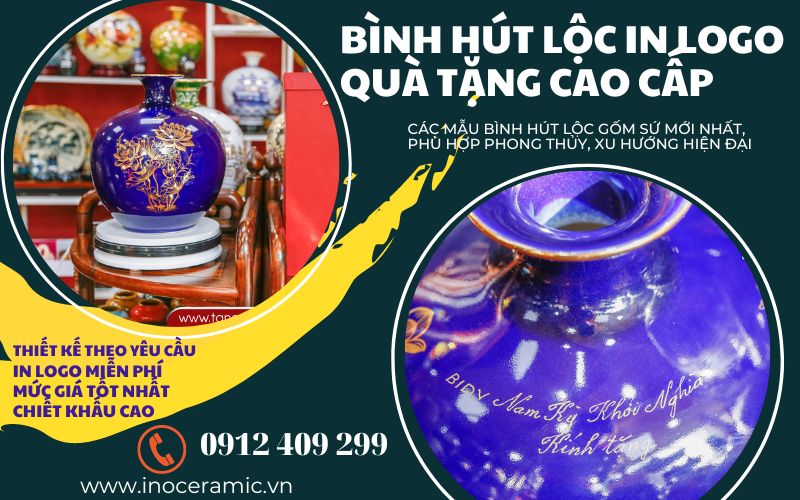 bình hút lộc quà tặng