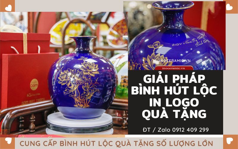 Lựa chọn bình hút lộc đúng ý nghĩa cao cấp