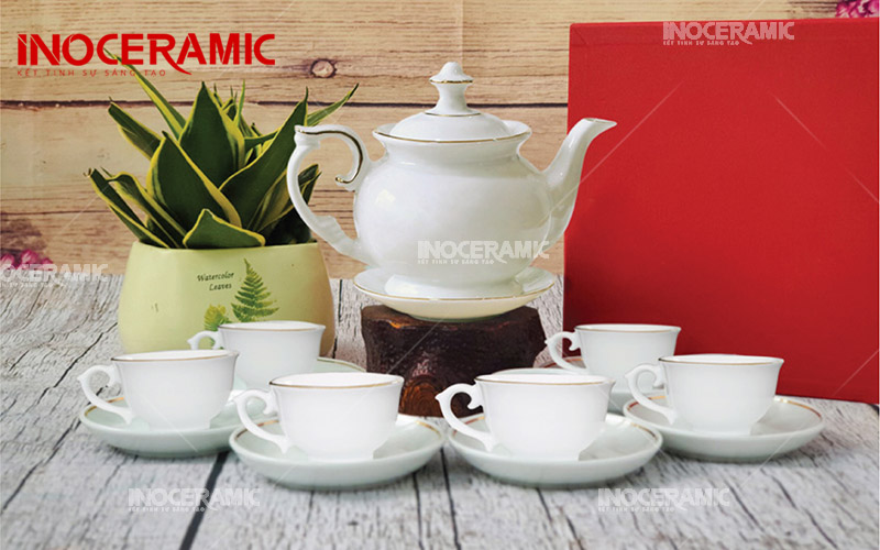 Bộ Trà Đài Cát Chỉ Vàng - anh minh hoa