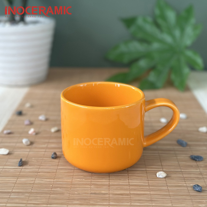 Cốc sứ uống nước đẹp - LSM - N014