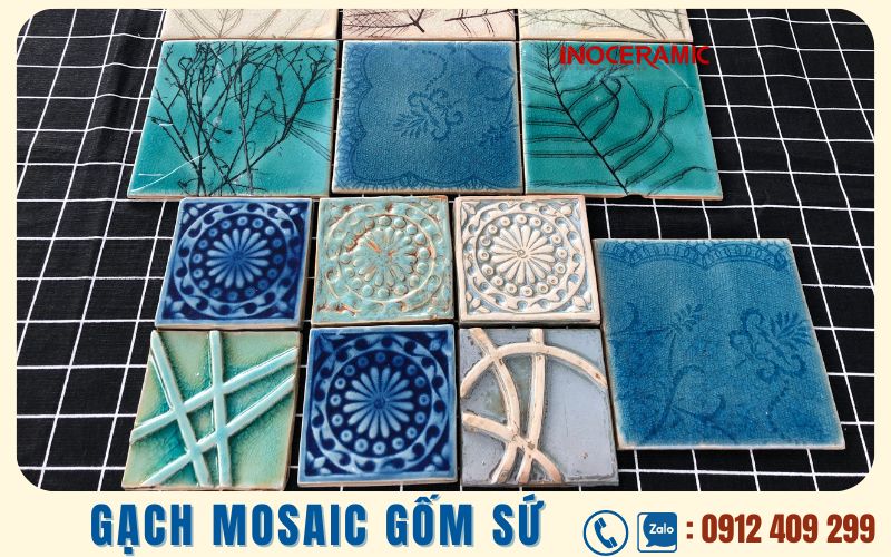 Gạch mosaic decor resort –gạch trang trí khách sạn cao cấp - anh minh hoa 14
