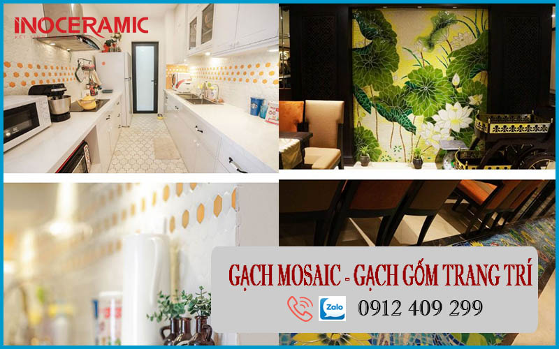 Gạch Mosaic Bát Tràng Trang Trí - anh minh hoa 3