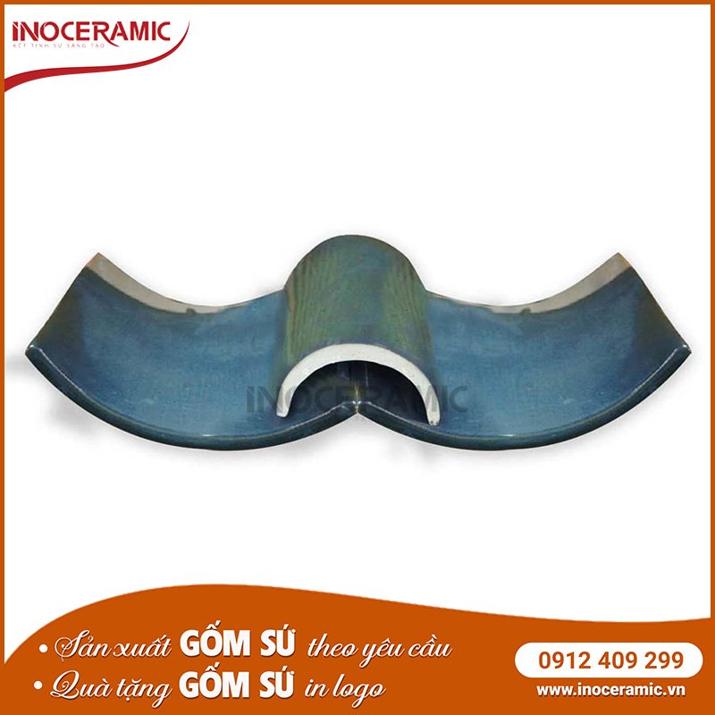 Ngói Âm Dương Xanh Giả Đá