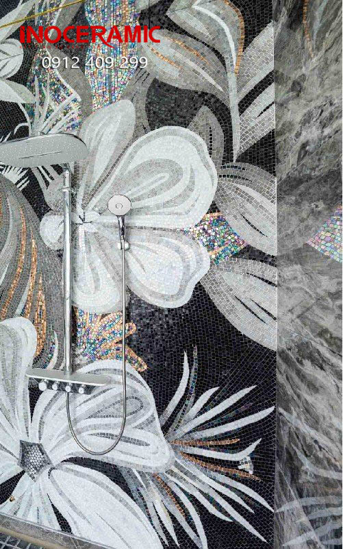 Tranh mosaic phòng tắm - anh minh hoa 3