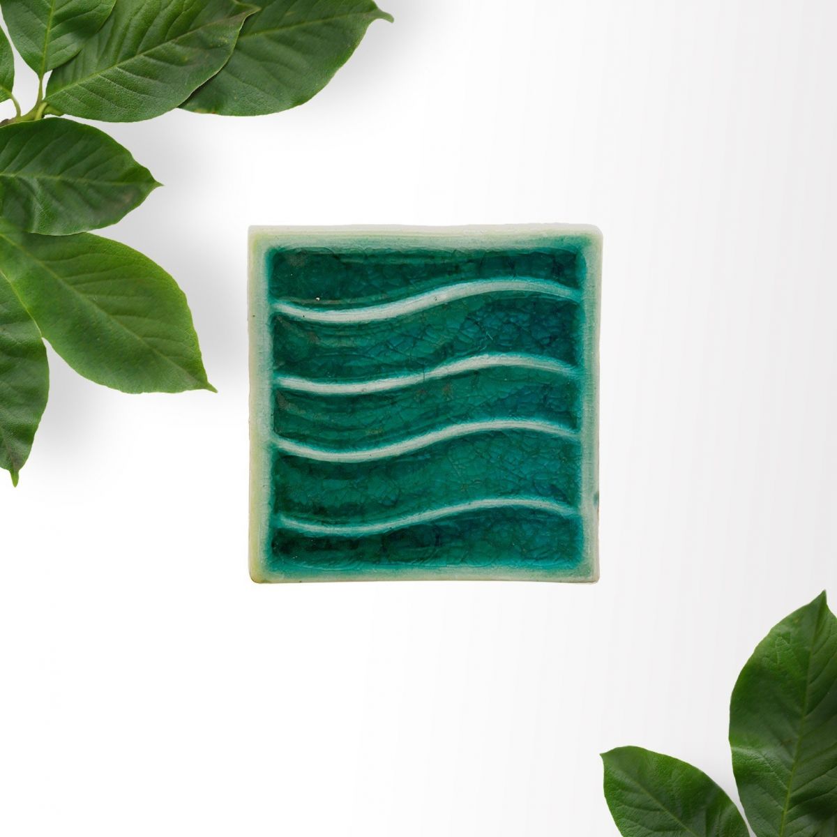Gạch mosaic sóng lượn