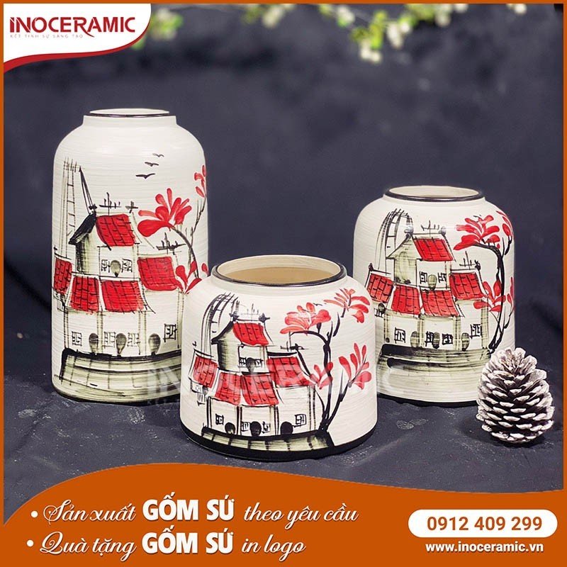 Bộ Bình Hoa Mẫu 45