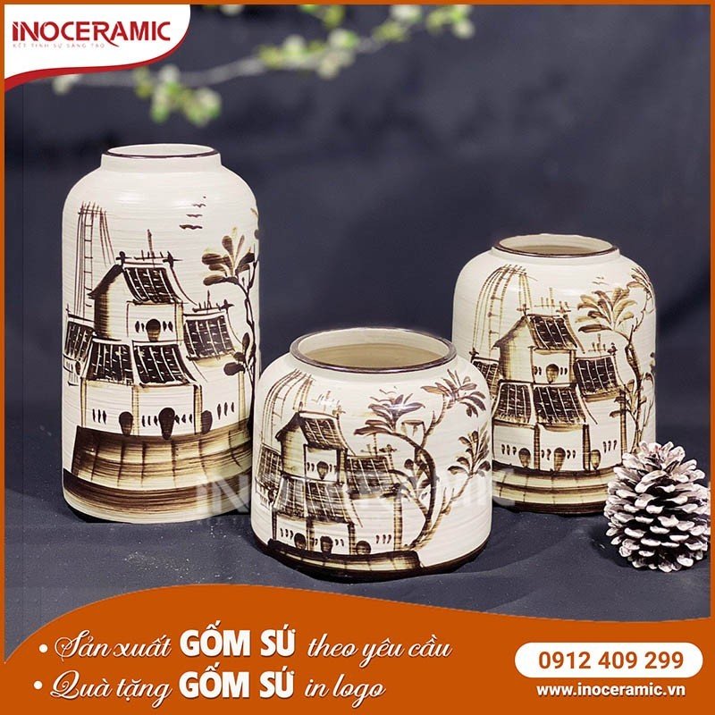 Bộ Bình Hoa Mẫu 46