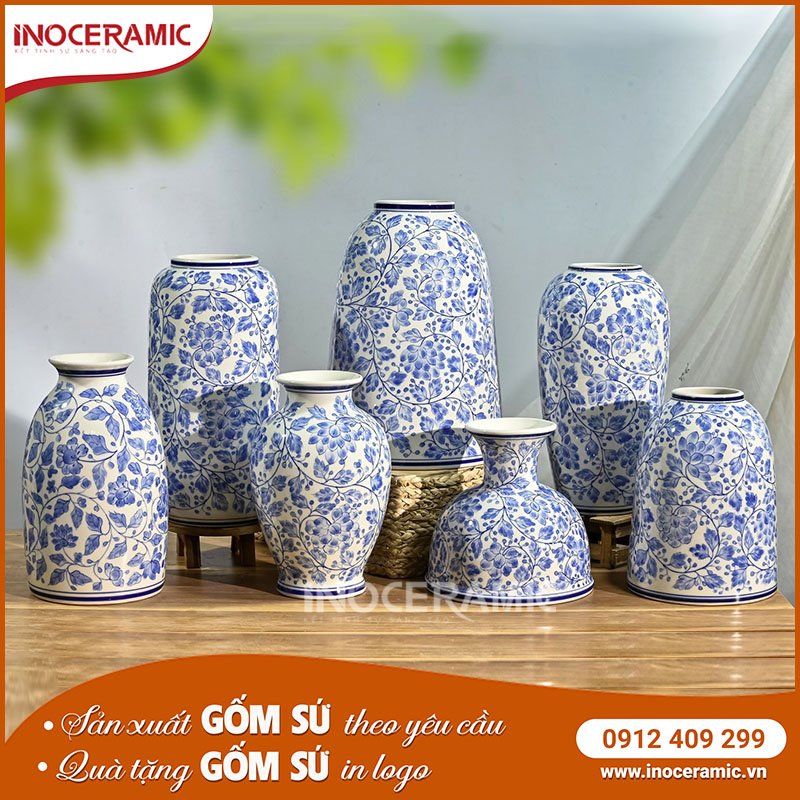 Bộ Bình Hoa Mẫu 14