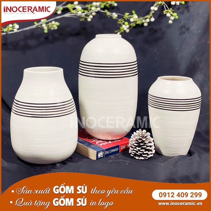 Bộ Bình Hoa Mẫu 63