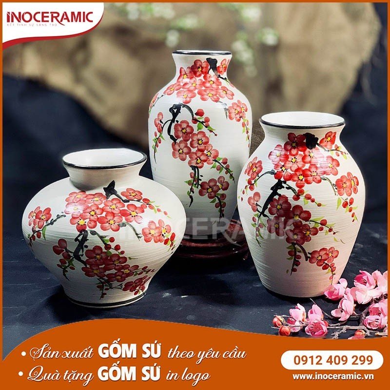Bộ Bình Hoa Mẫu 66