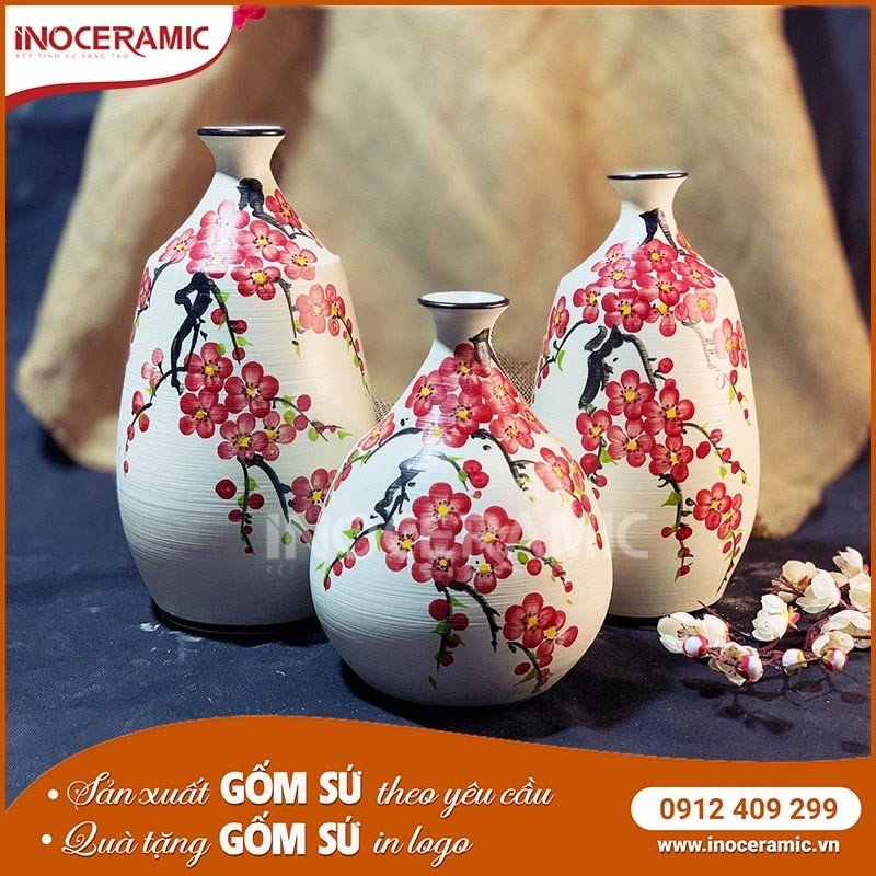 Bộ Bình Hoa Mẫu 68