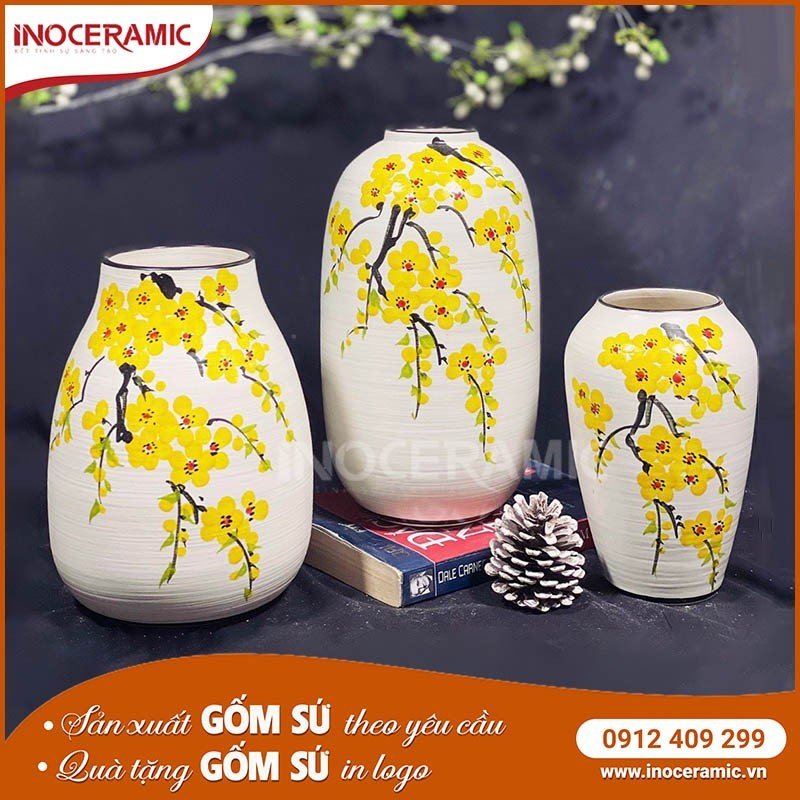 Bộ Bình Hoa Mẫu 70