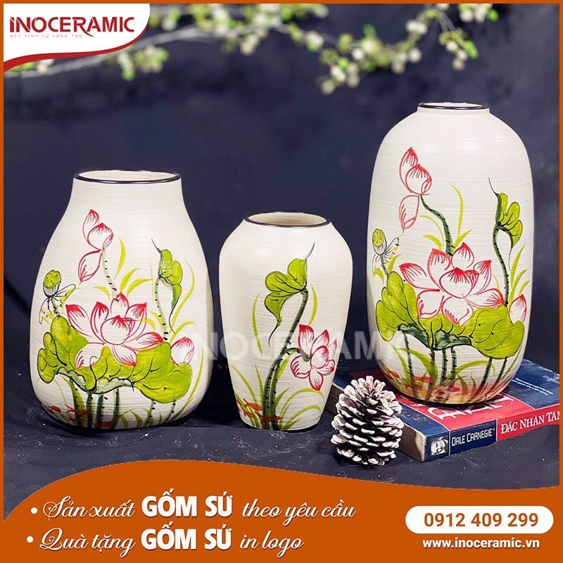 Bộ Bình Hoa Mẫu 82